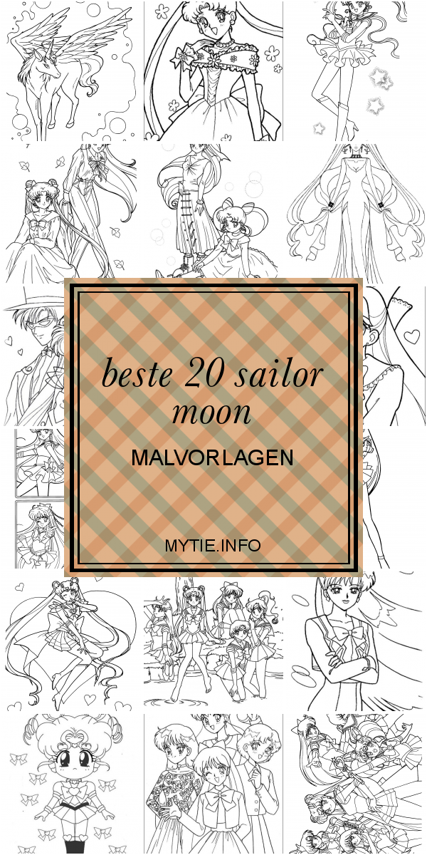 Beste 20 Sailor Moon Malvorlagen